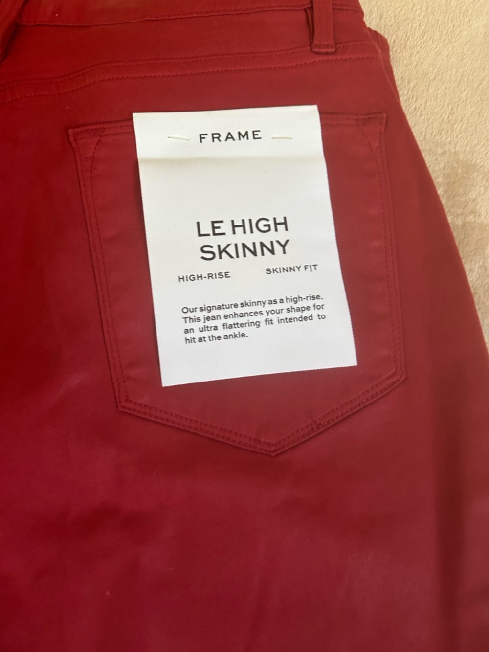 FRAME Le High Skinny Women’s Pants - Picture 6 of 9